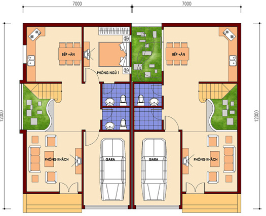 Bố trí trung tâm nhà sao cho hợp lý - Archi